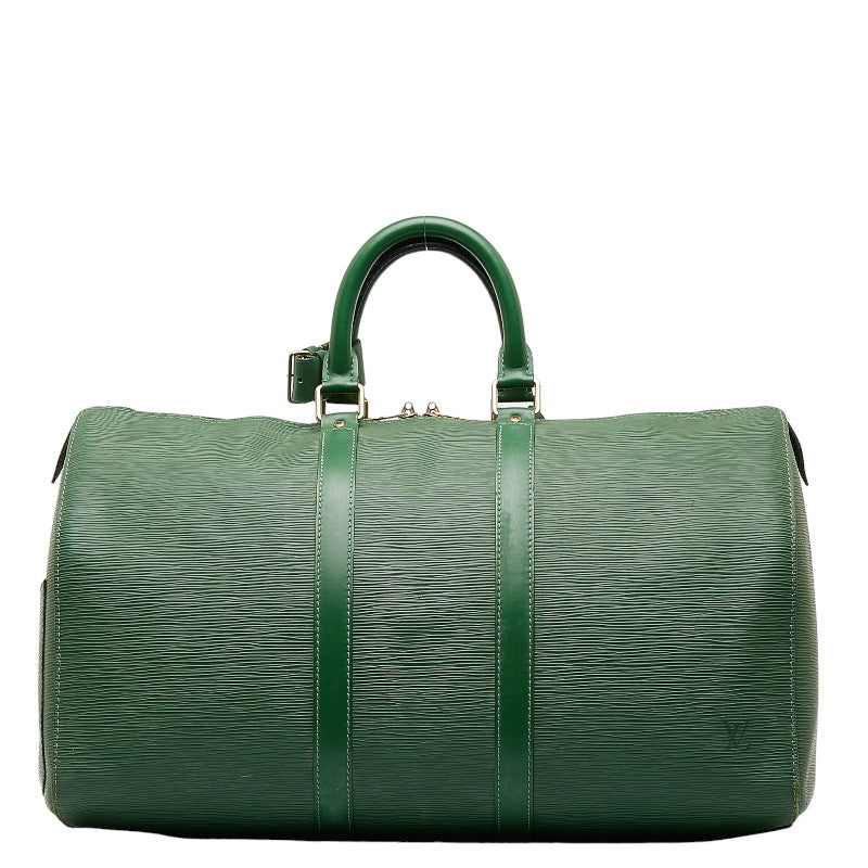 Louis Vuitton Epi Kypopur 45 Boston Travel Bag M42974 Borneo Green Leather  Louis Vuitton