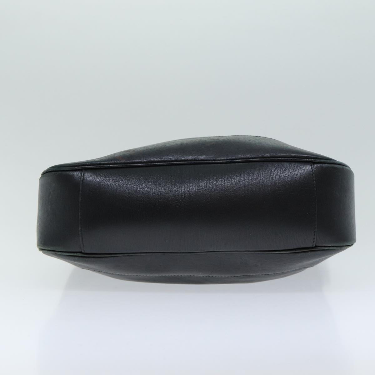 GUCCI Bamboo Hand Bag Leather Black 001 4058 79160