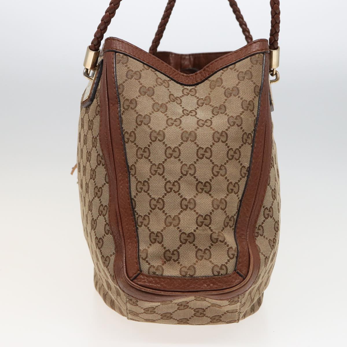 GUCCI GG Canvas Tote Bag Beige 269950 79166