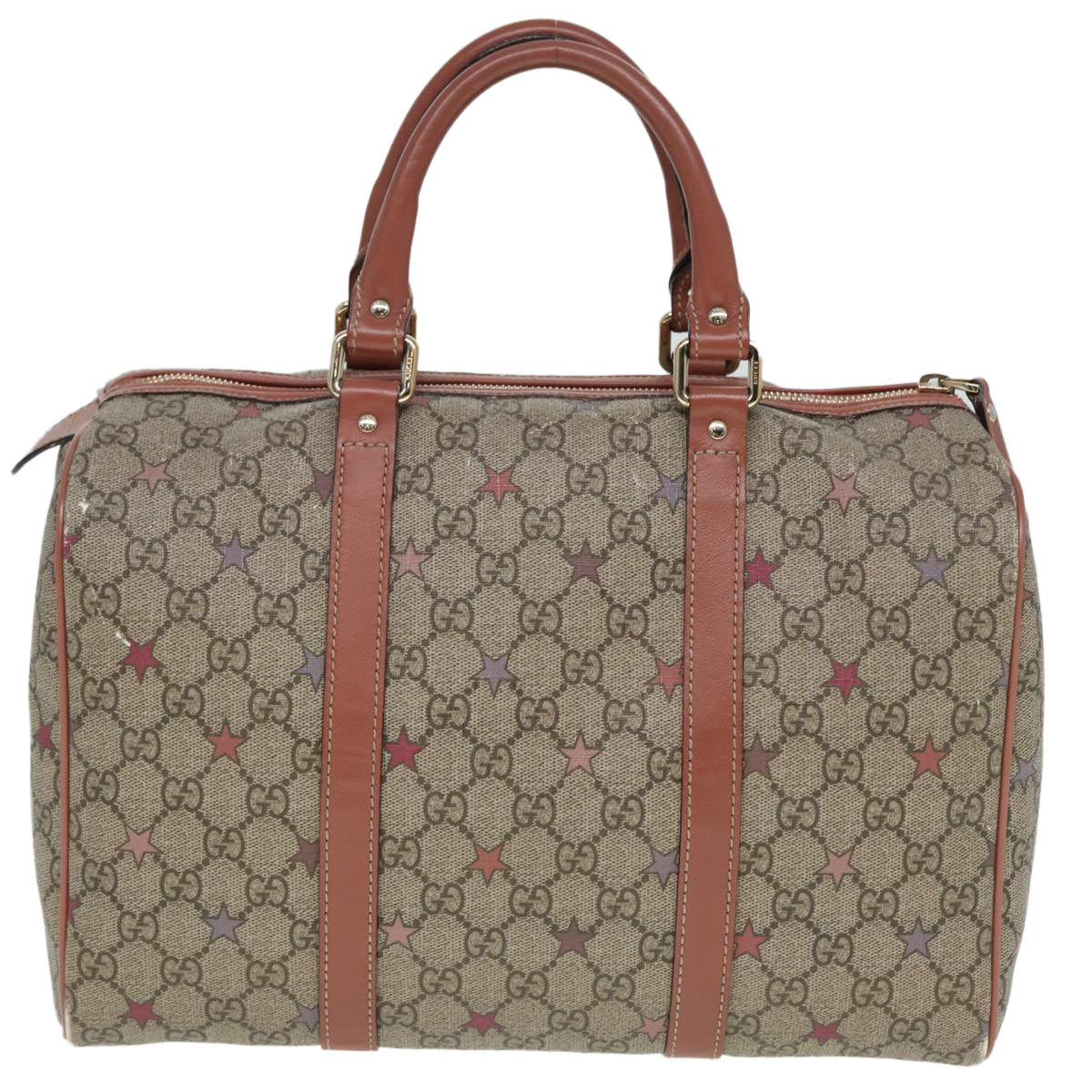 GUCCI GG Supreme Hand Bag PVC Beige 193603 79167