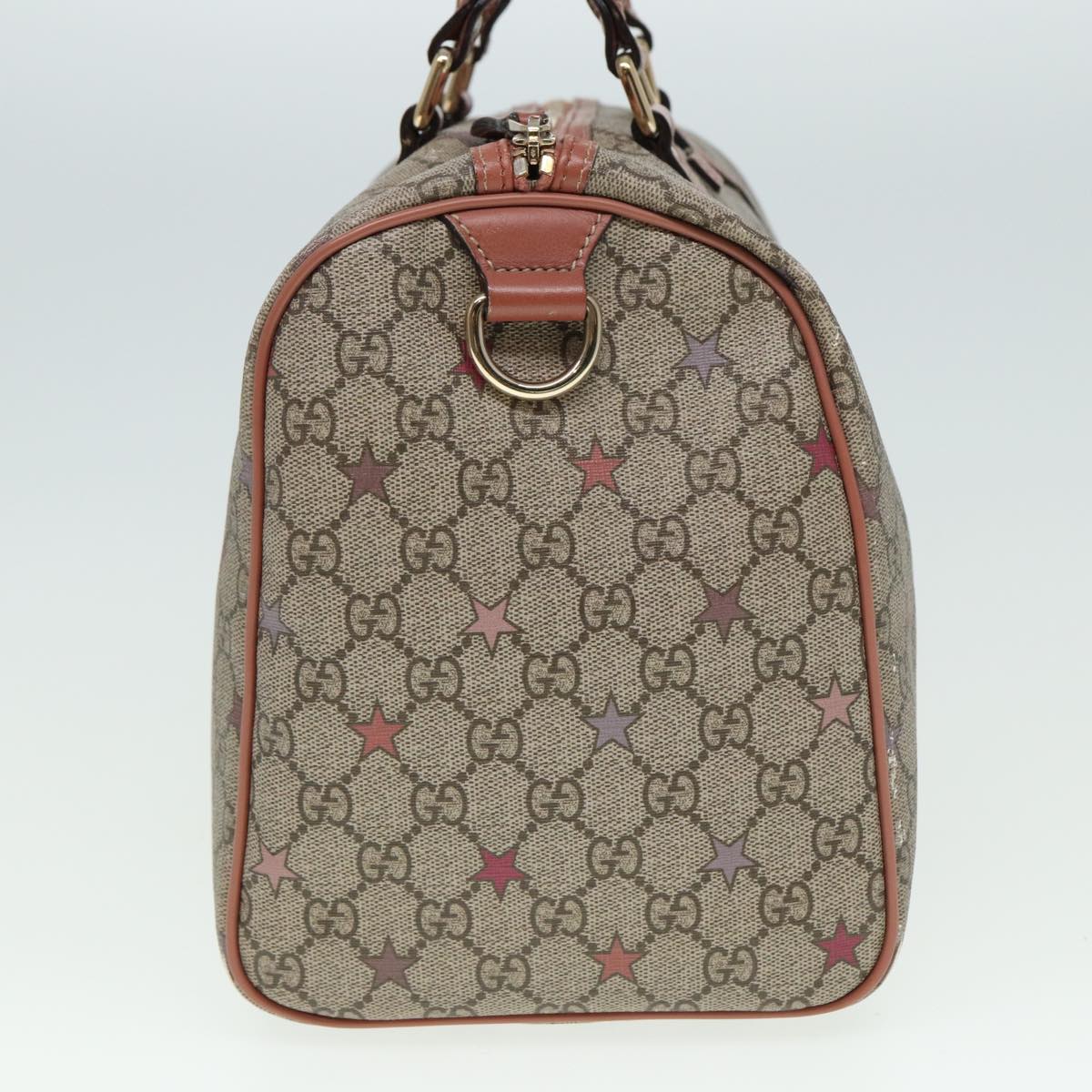 GUCCI GG Supreme Hand Bag PVC Beige 193603 79167