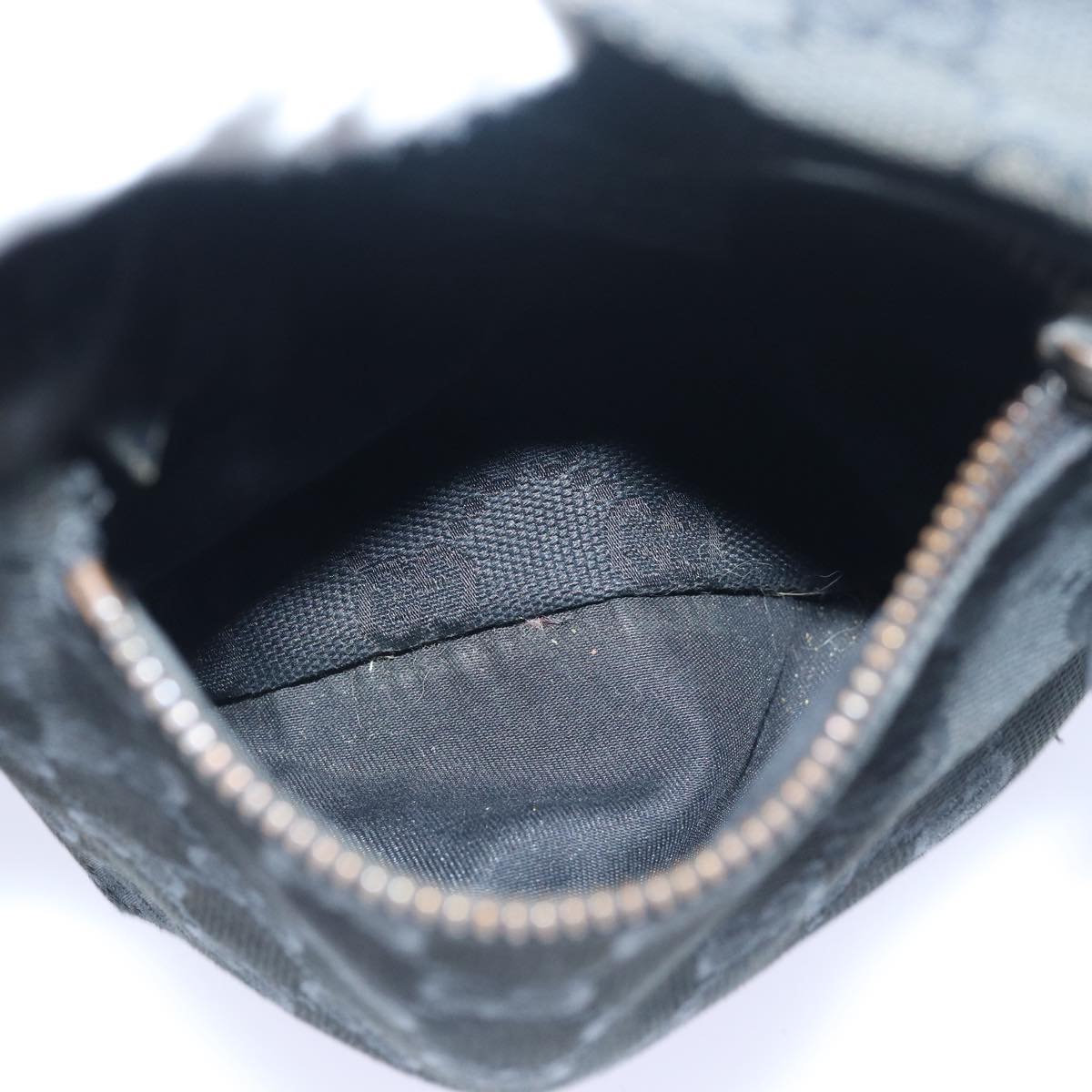 GUCCI GG Canvas Waist bag Black 28566 79171