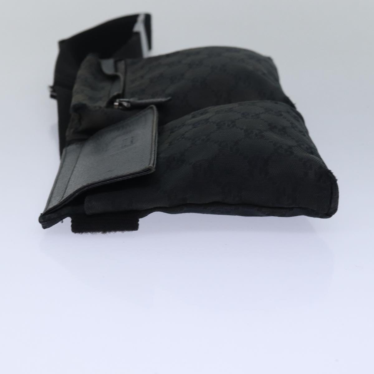 GUCCI GG Canvas Waist bag Black 28566 79171