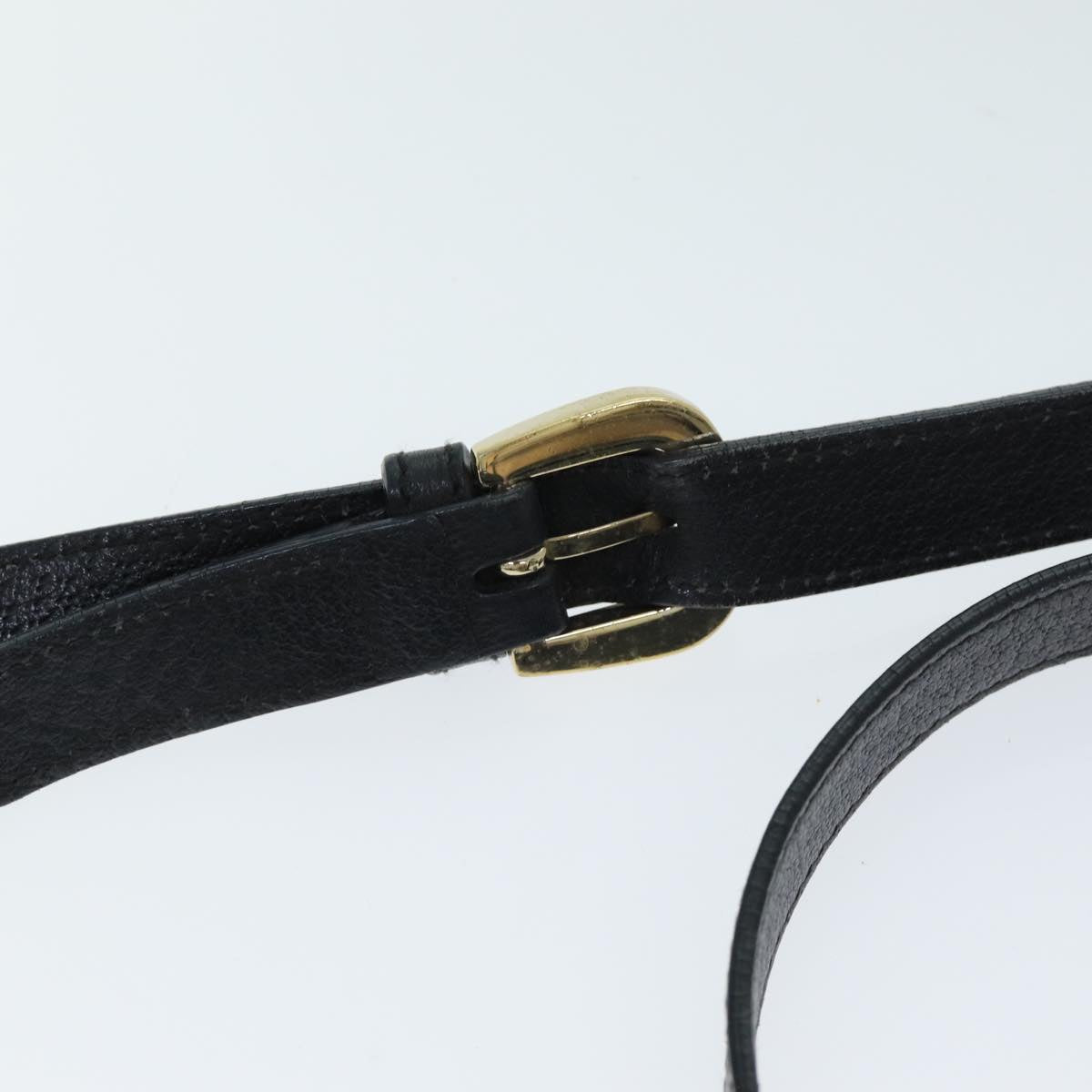 GUCCI GG Canvas Shoulder Bag Black 131326 79173