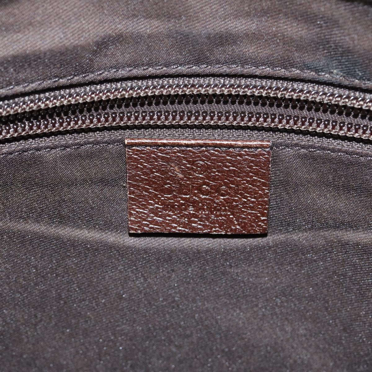 GUCCI GG Canvas Shoulder Bag Beige Brown 122790 79174
