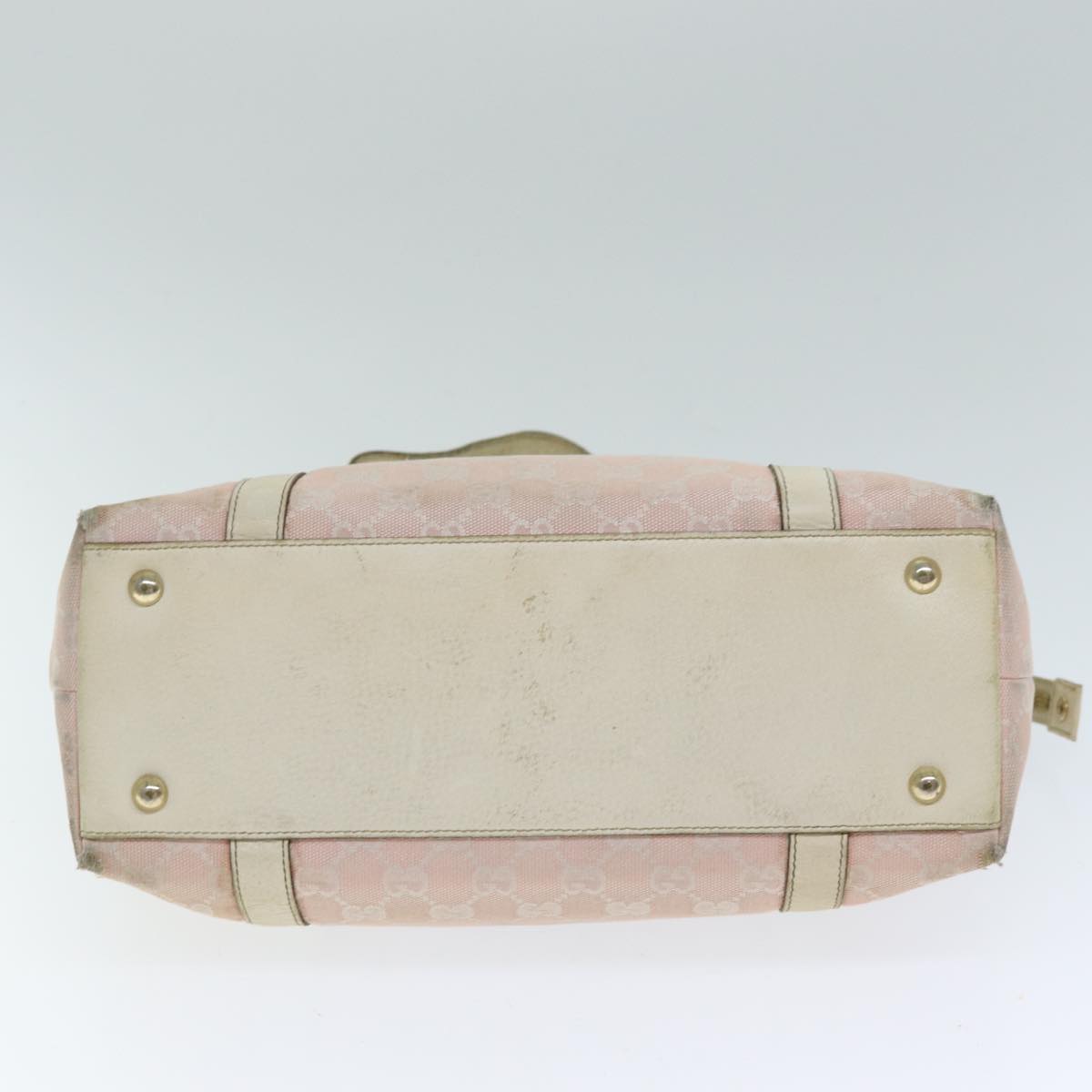 GUCCI GG Canvas Tote Bag Pink 141470 79177