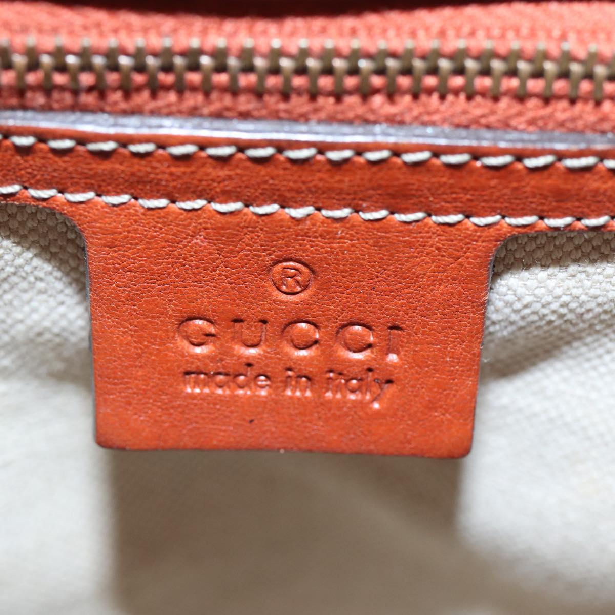 GUCCI GG Canvas Hand Bag Beige 247183 79179