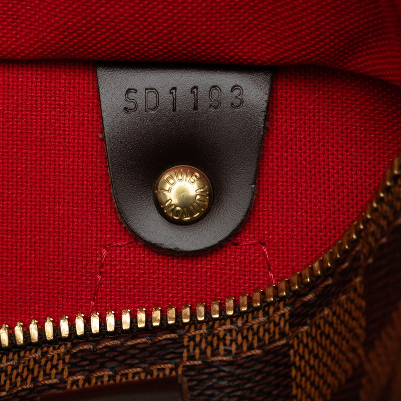 Louis Vuitton Louis Vuitton Damière N41368 Boston Bag PVC/Leather Brown