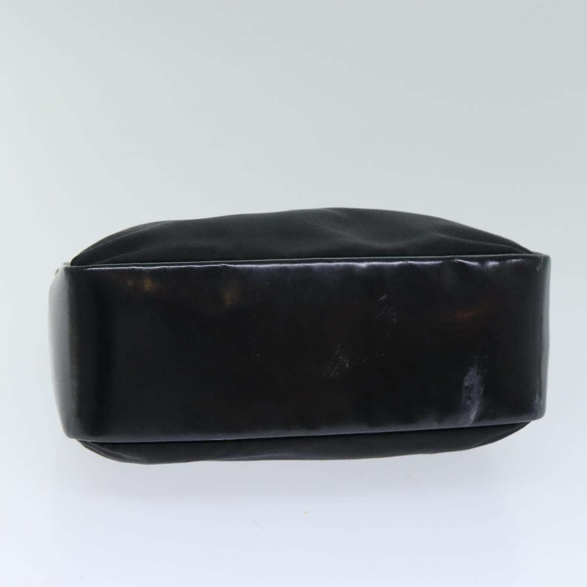 GUCCI Bamboo Hand Bag Nylon Black 000 1014 0575 5 79211