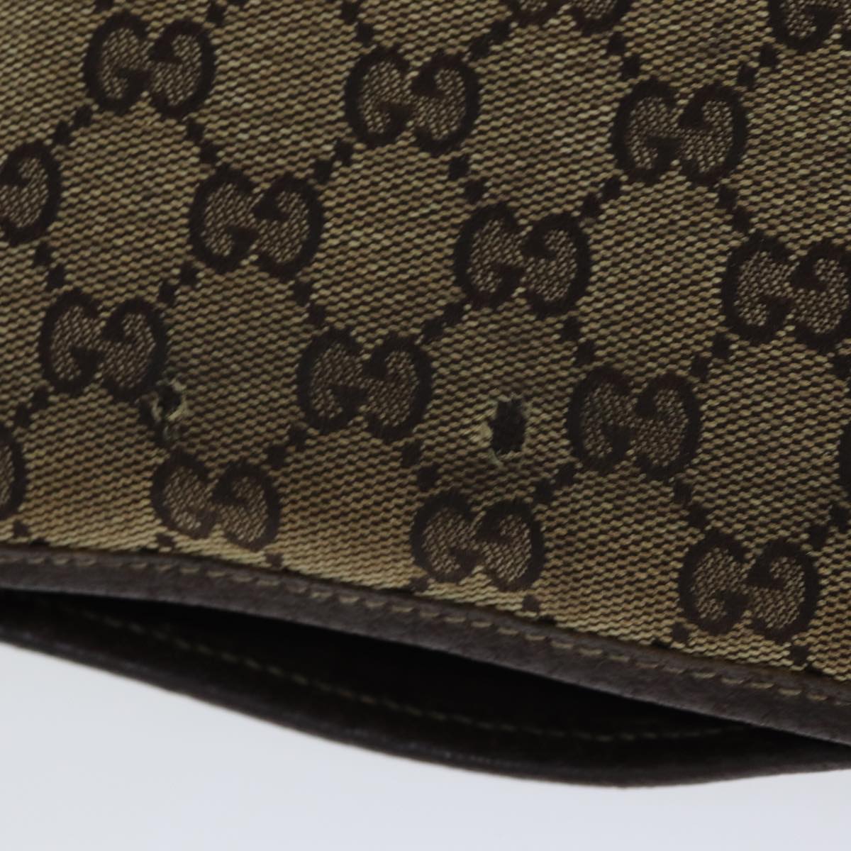 GUCCI GG Canvas Tote Bag Beige 158009 79289