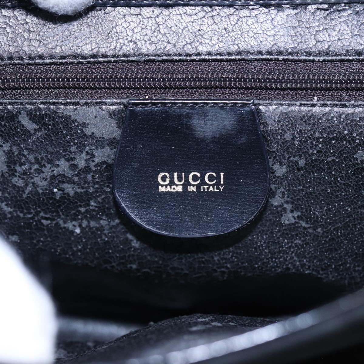 GUCCI Shoulder Bag Leather Black 001 2684 1777 79291