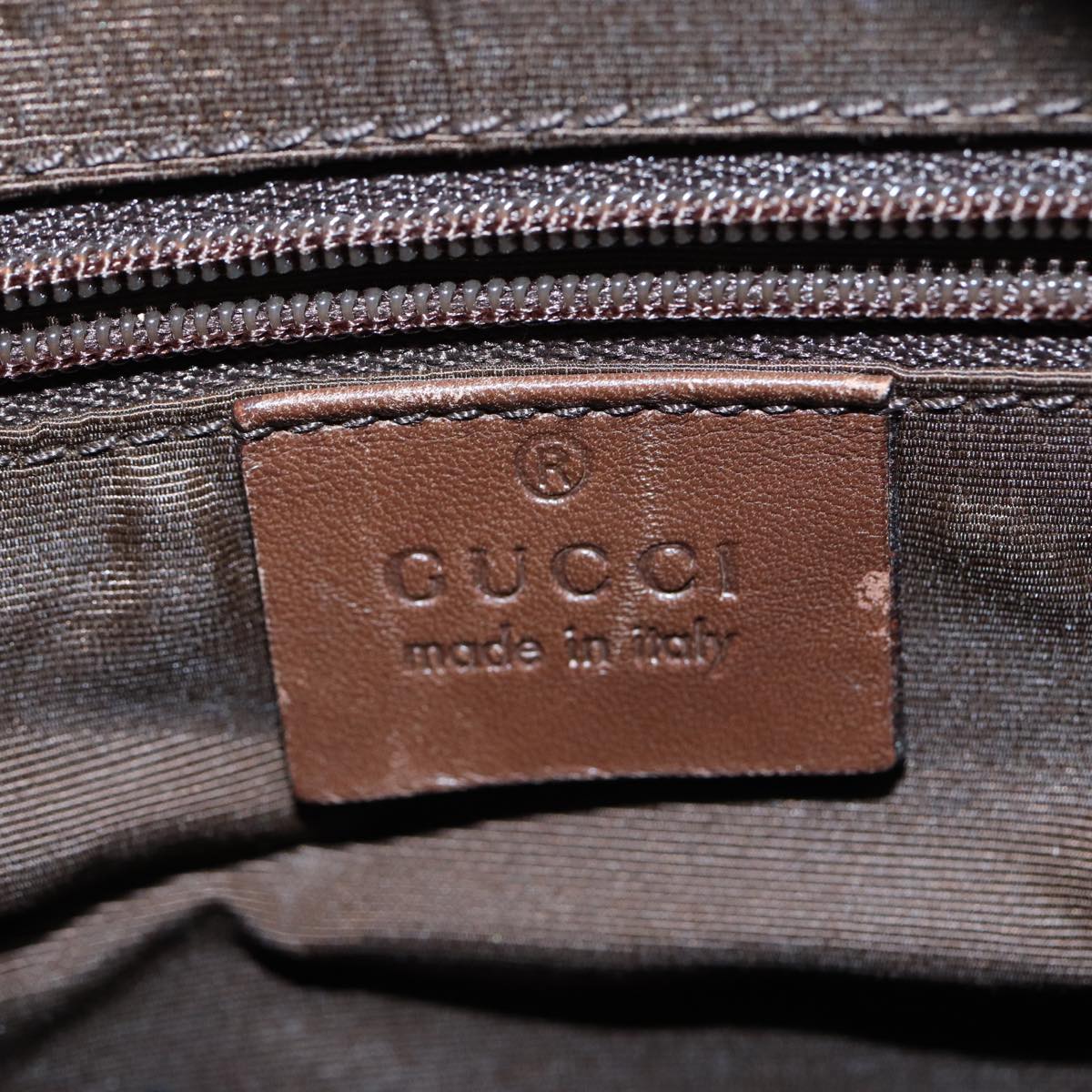 GUCCI GG Canvas Hand Bag Purple 92734 79309