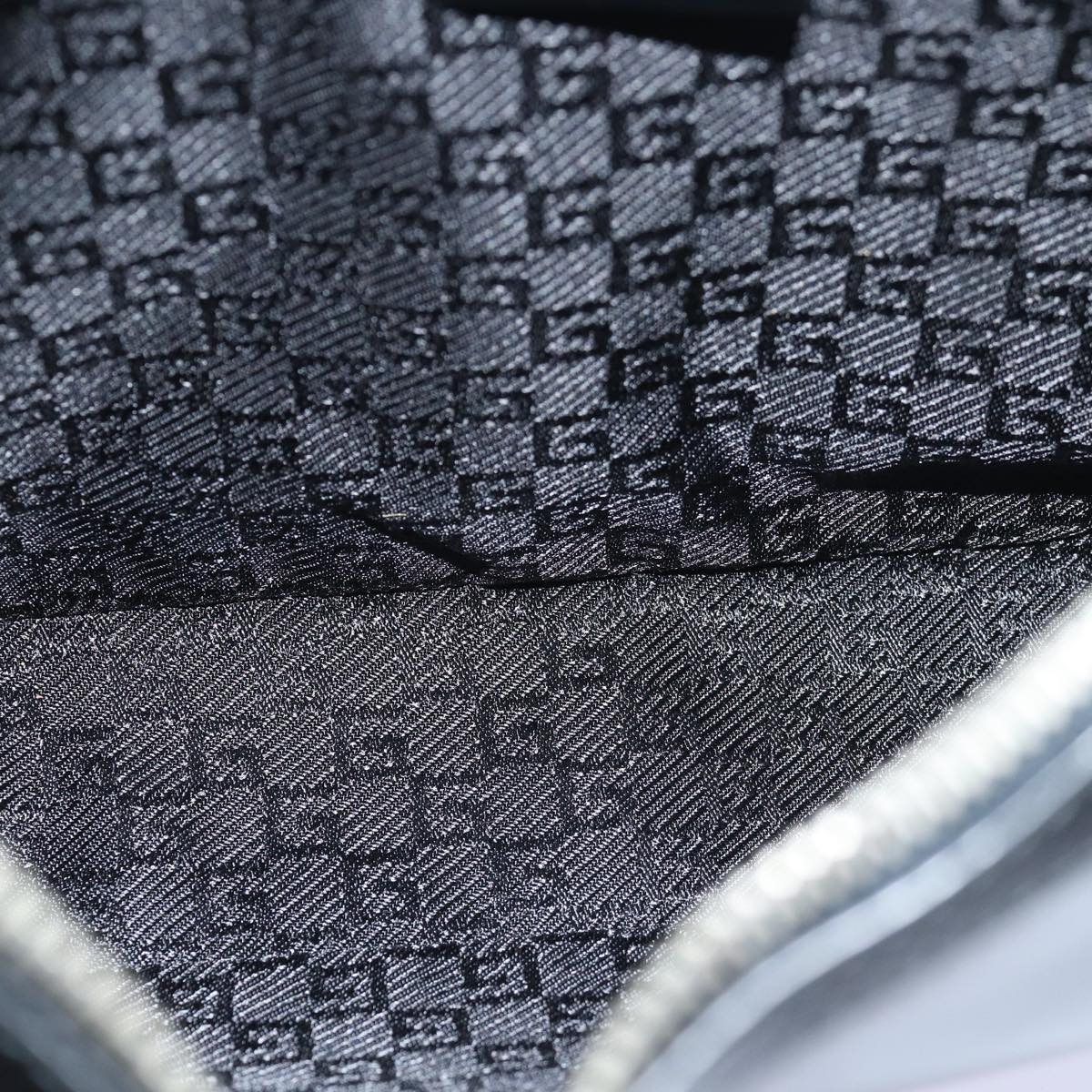 GUCCI Shoulder Bag Leather Black 001 3812 002122 79321