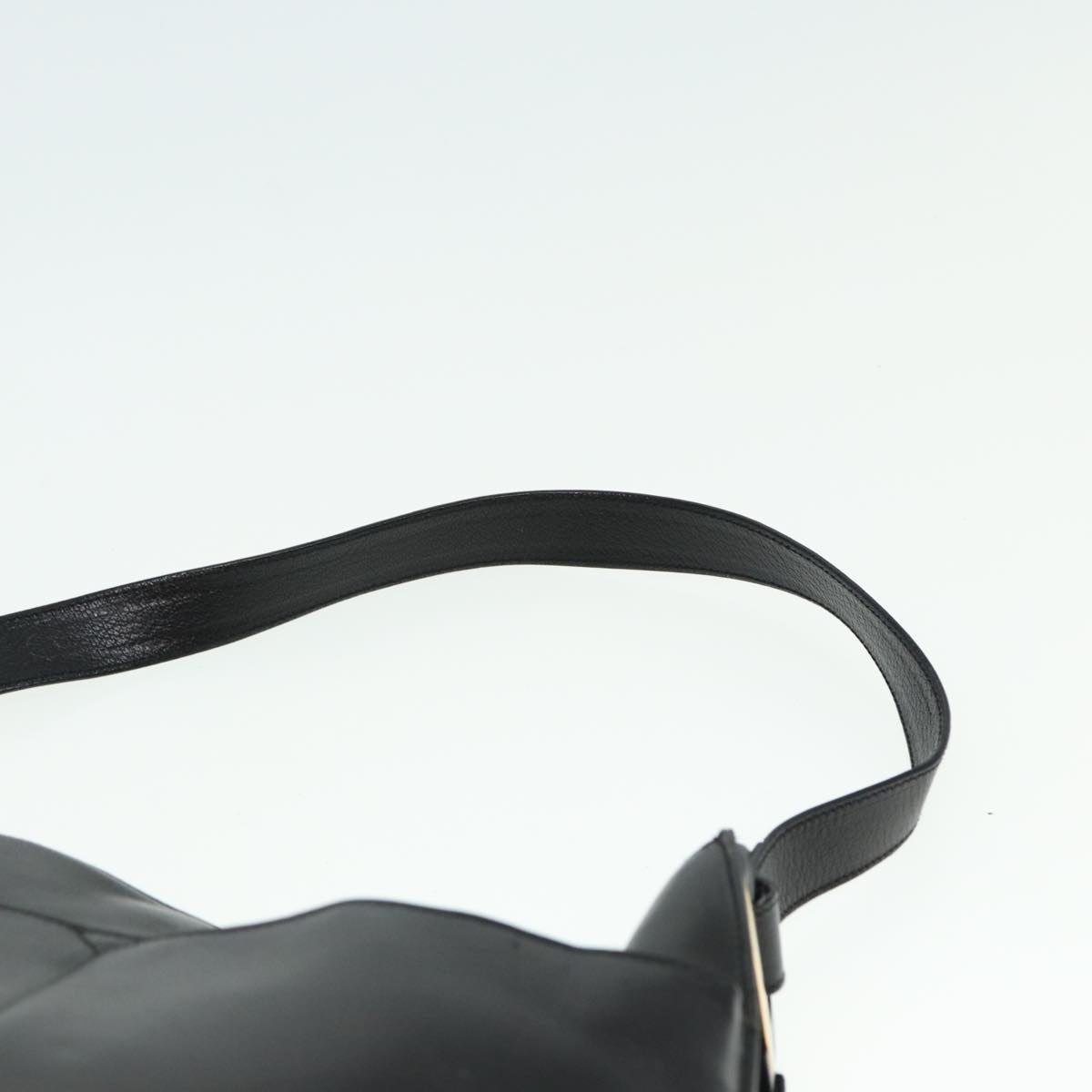 GUCCI Shoulder Bag Leather Black 001 3444 1801 79329