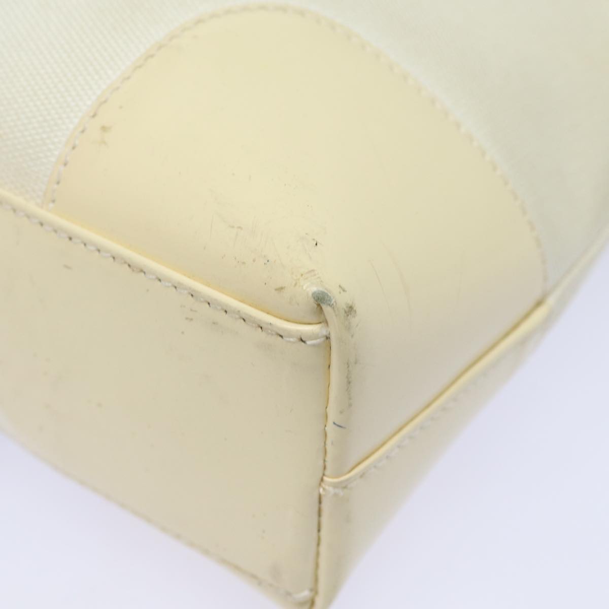 GUCCI Shoulder Bag Canvas Black White 001 4231 79373