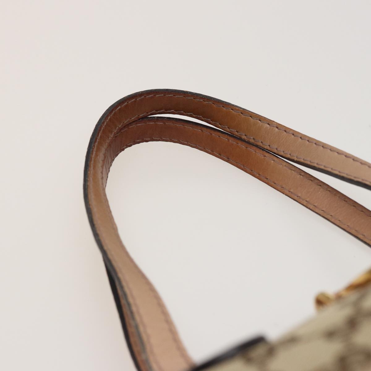 GUCCI GG Canvas Tote Bag Beige 308604 79390