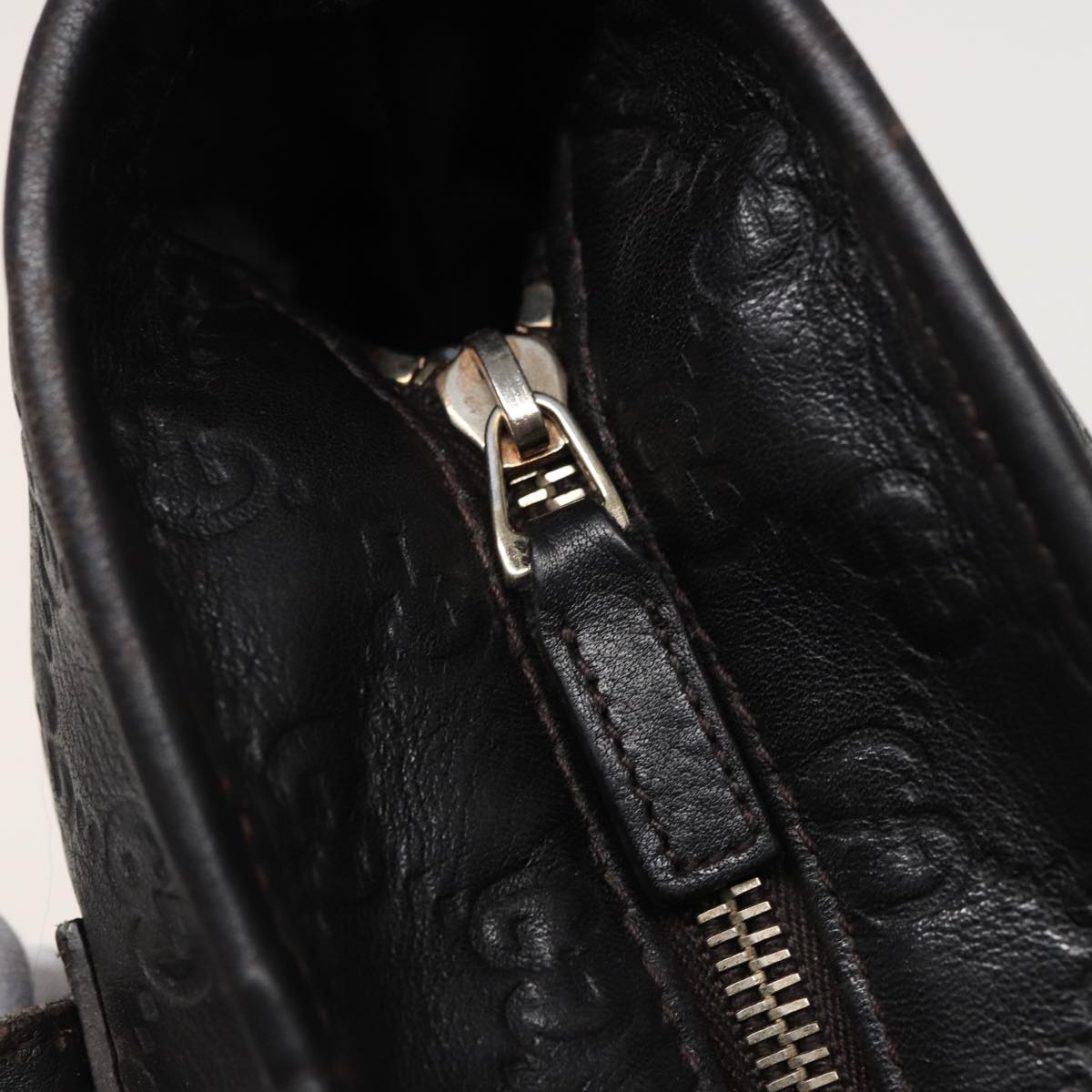 GUCCI GG Canvas Guccissima Tote Bag Brown 211138 79432