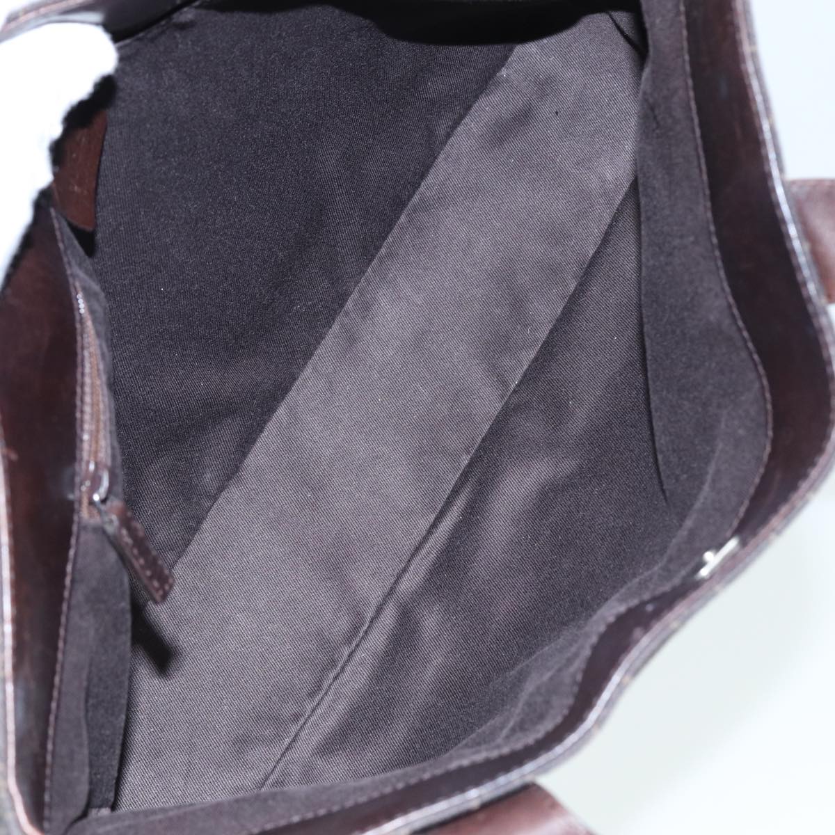 GUCCI GG Canvas Tote Bag Brown 73983 79445