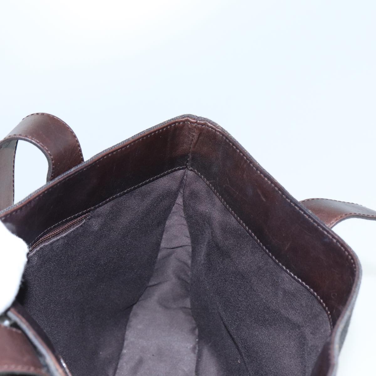 GUCCI GG Canvas Tote Bag Brown 73983 79445