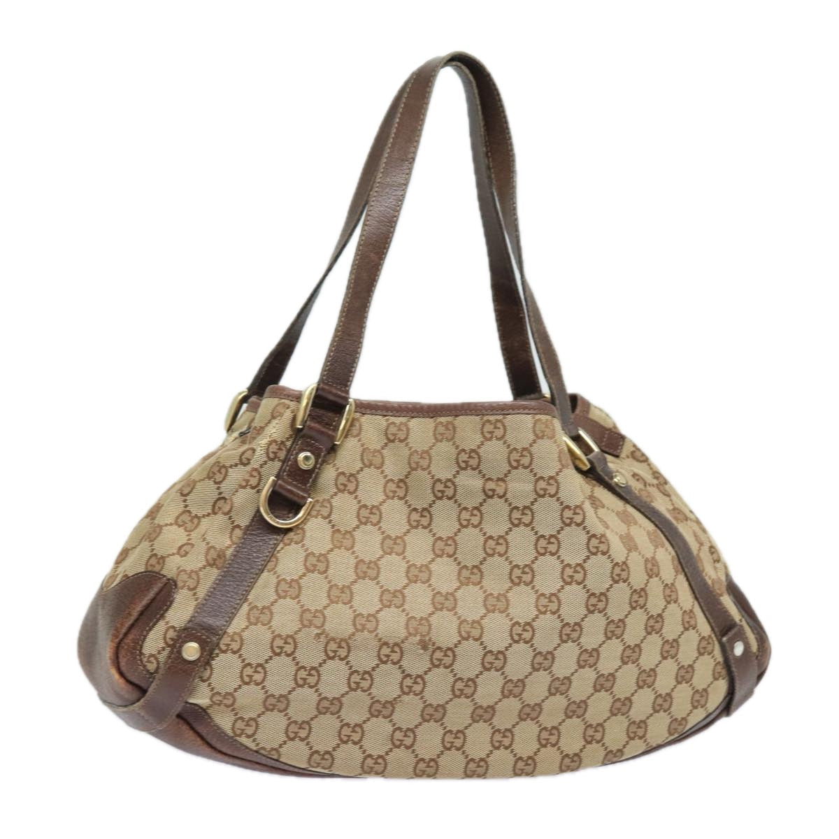 GUCCI GG Canvas Tote Bag Beige 130736 79459