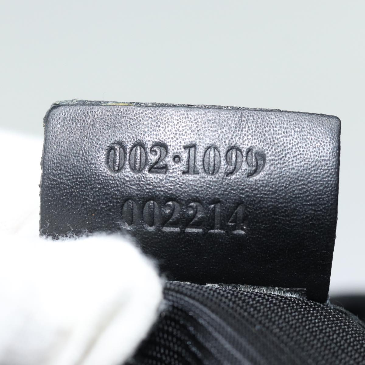 GUCCI GG Canvas Tote Bag Black 002 1099 79477