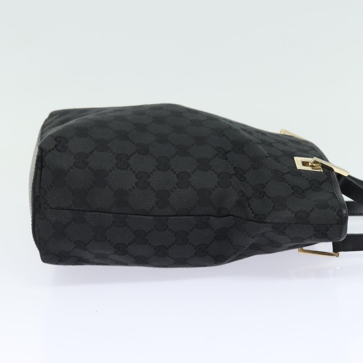 GUCCI GG Canvas Tote Bag Black 002 1099 79477