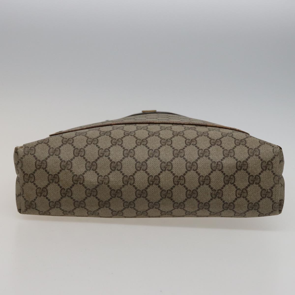 GUCCI GG Supreme Tote Bag PVC Leather Beige 378 02 003 79501