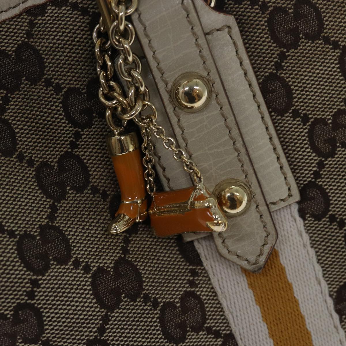 GUCCI GG Canvas Tote Bag Beige 137396 79542