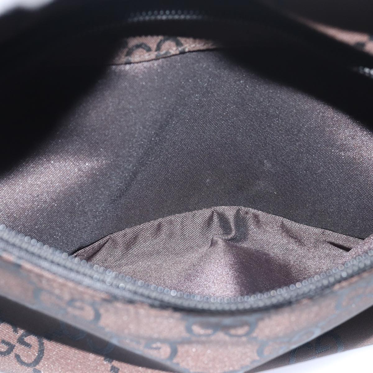 GUCCI GG Canvas Shoulder Bag Brown 001 3386 79587