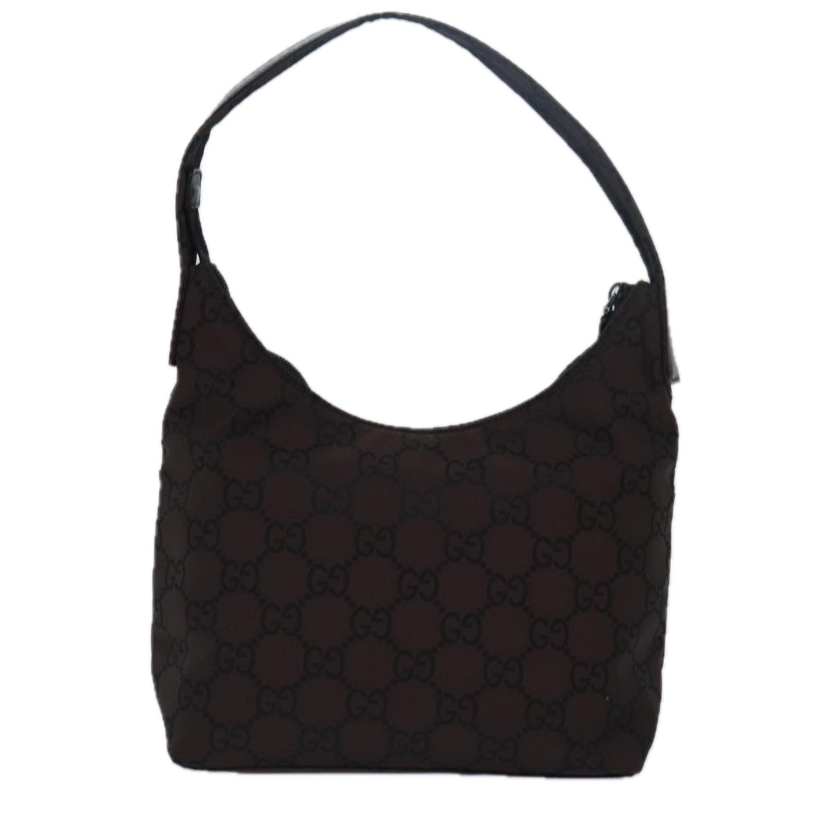 GUCCI GG Canvas Shoulder Bag Brown 001 3386 79587