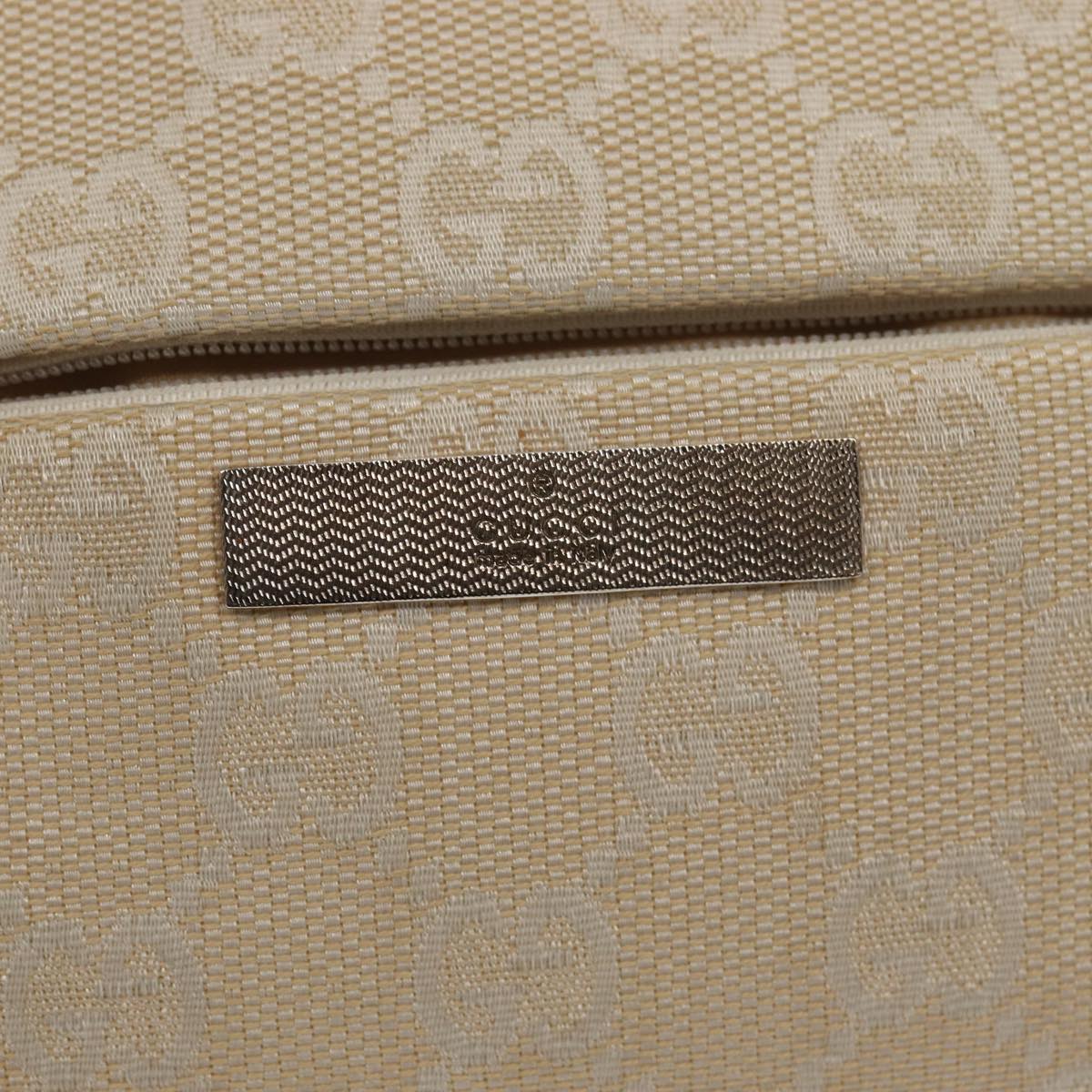 GUCCI Bamboo GG Canvas Hand Bag Beige 001 3865 79596