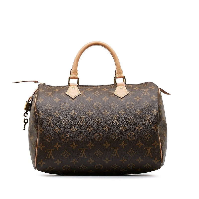 Louis Vuitton Monogram M41108 Handbag Leather Brown