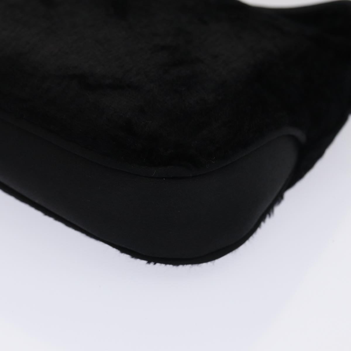 GUCCI Jackie Mini bag Hand Bag Satin Black 005 0775 79699