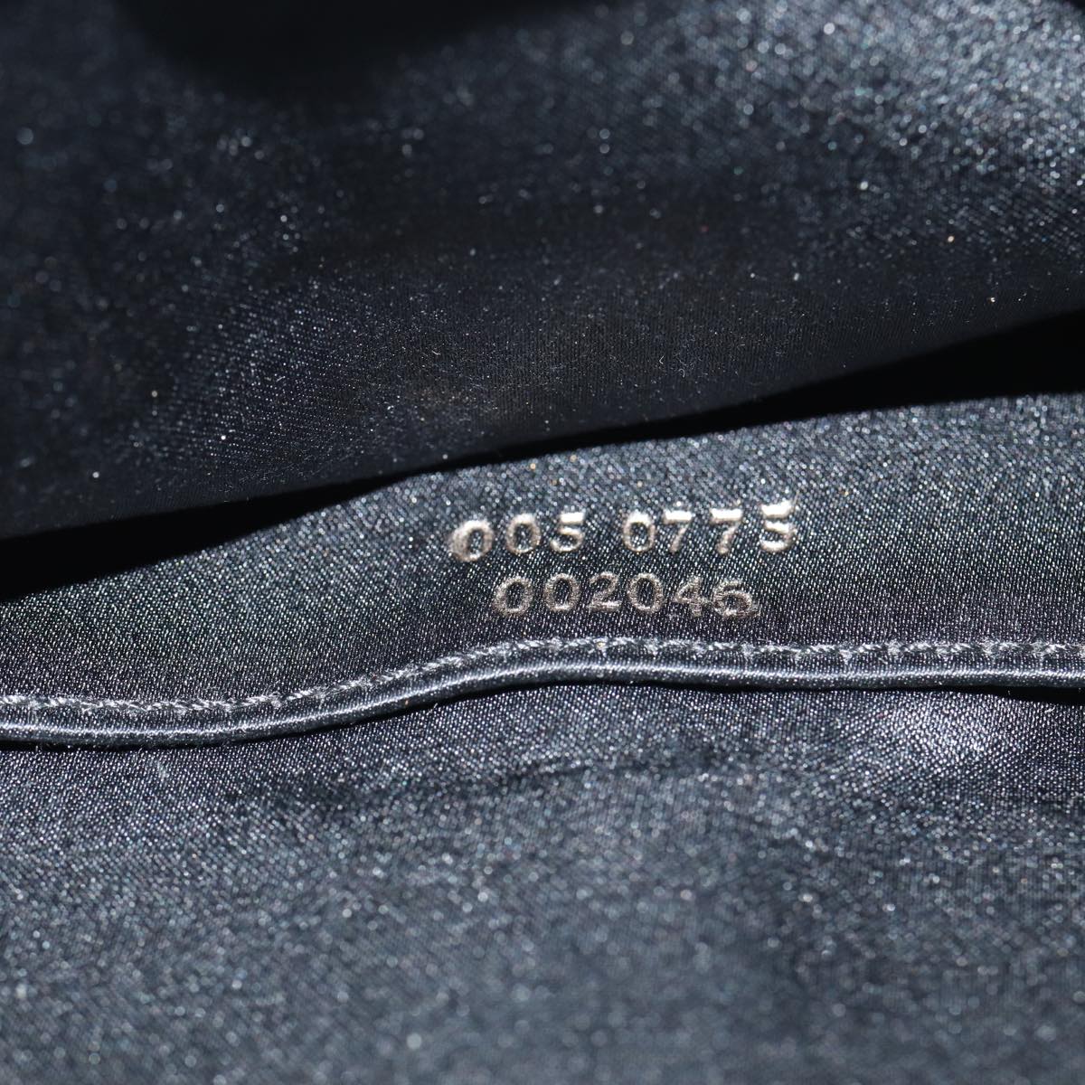 GUCCI Jackie Mini bag Hand Bag Satin Black 005 0775 79699