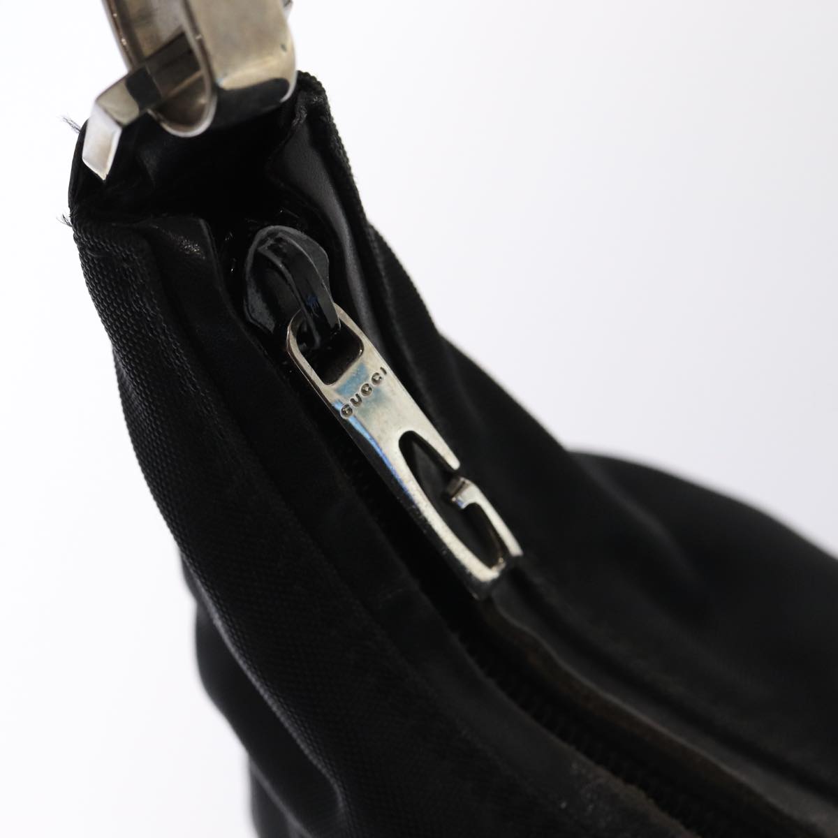 GUCCI Shoulder Bag Nylon Black 000 0602 79734