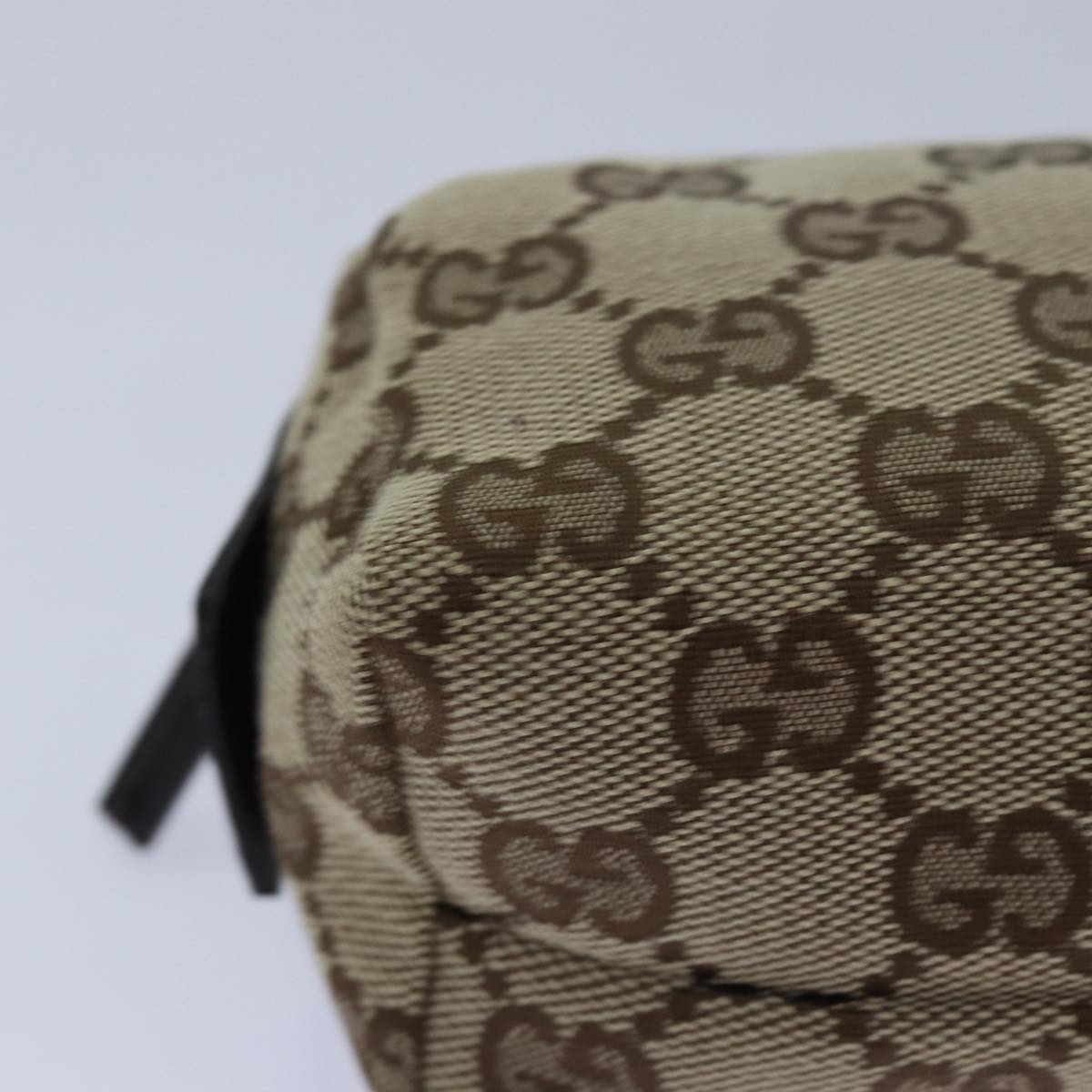 GUCCI GG Canvas Pouch Beige 29596 79742