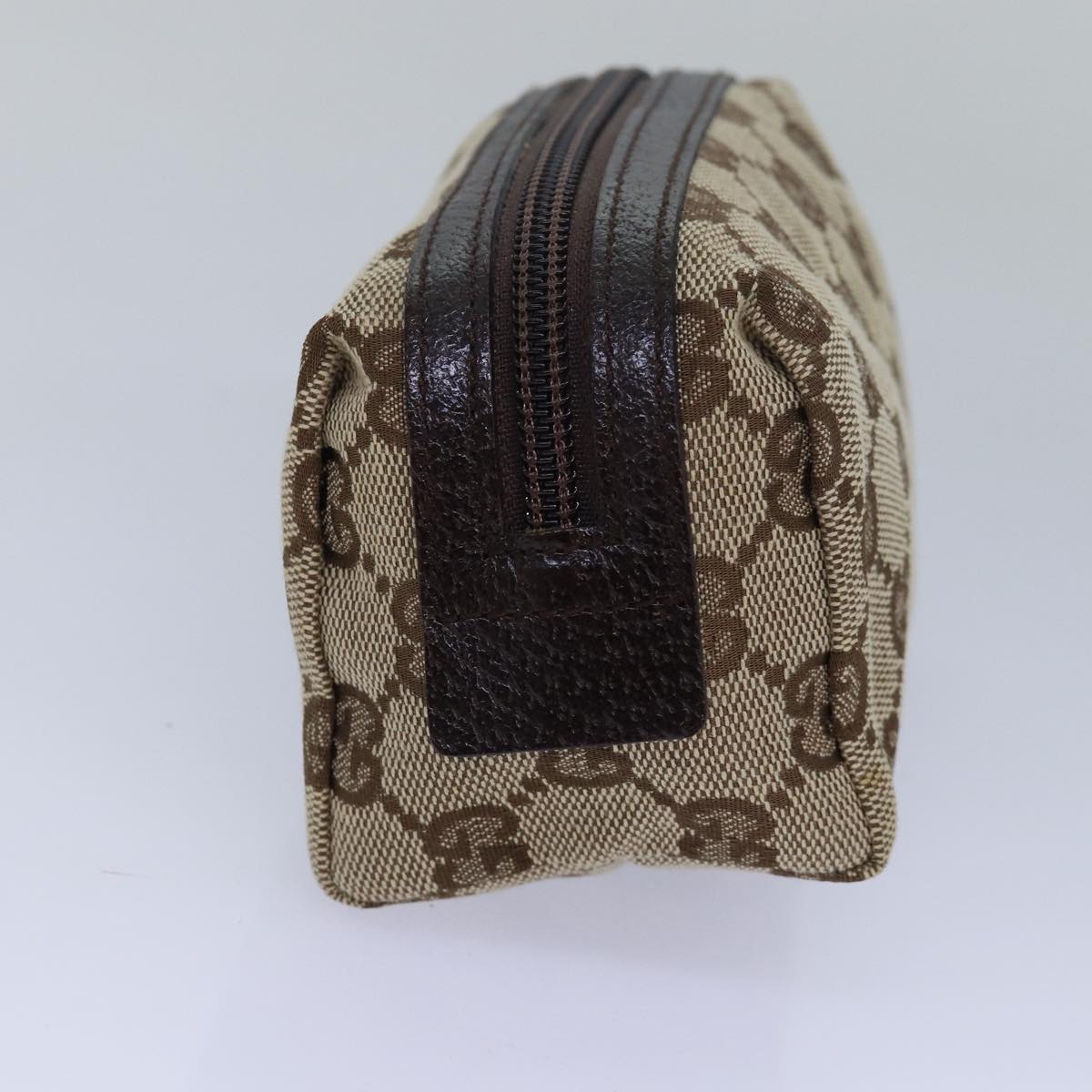 GUCCI GG Canvas Pouch Beige 29596 79742