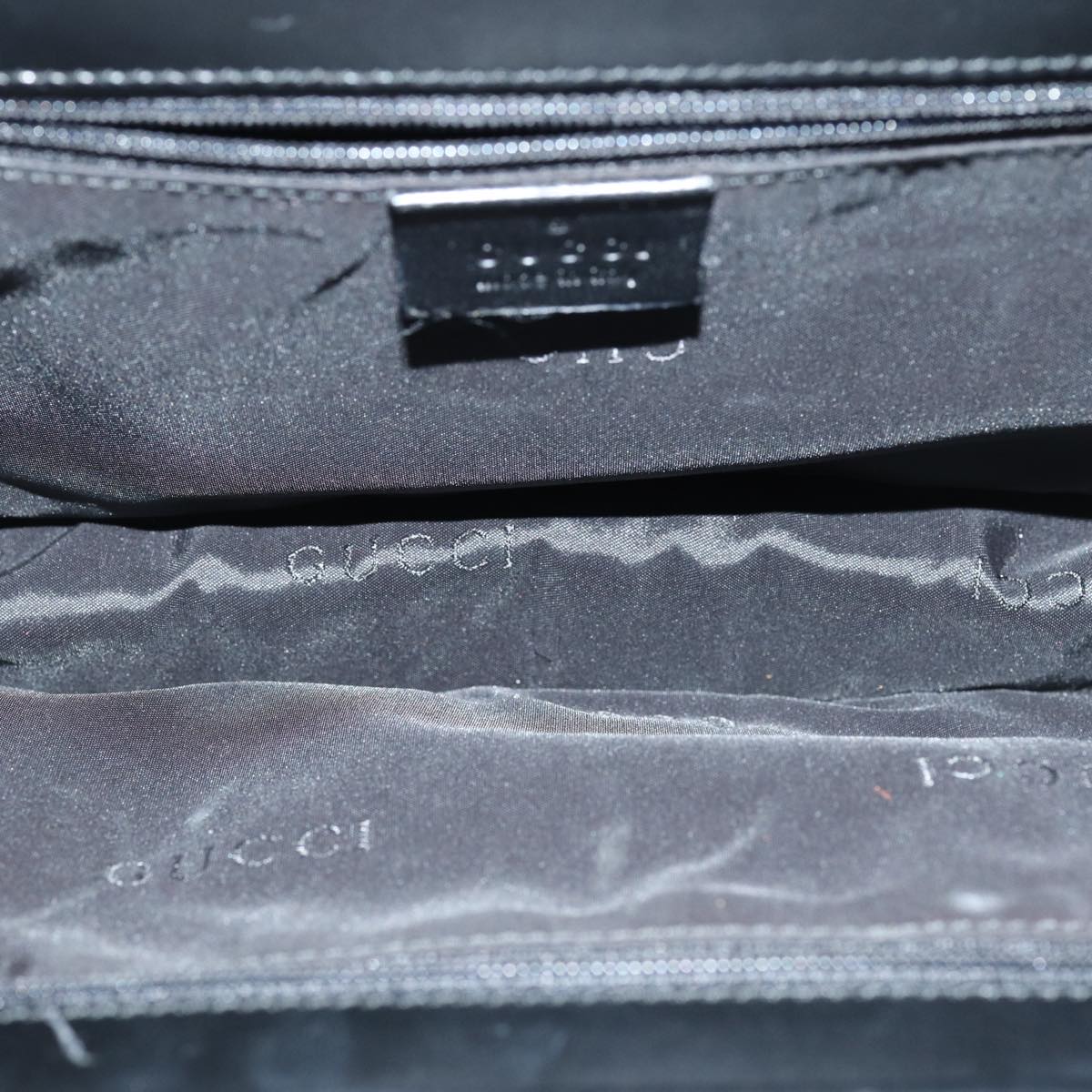 GUCCI Shoulder Bag Nylon Black 001 3218 79743