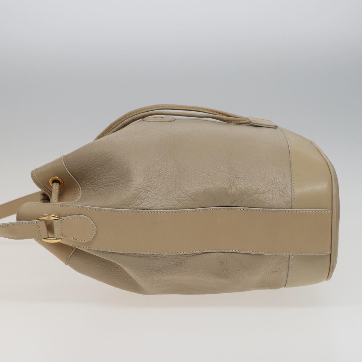 GUCCI Shoulder Bag Leather Beige 001 58 0933 79762