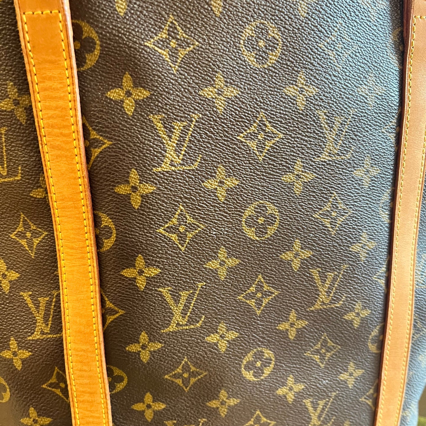 LOUIS VUITTON Sac Shopping Monogram Canvas Vintage Tote