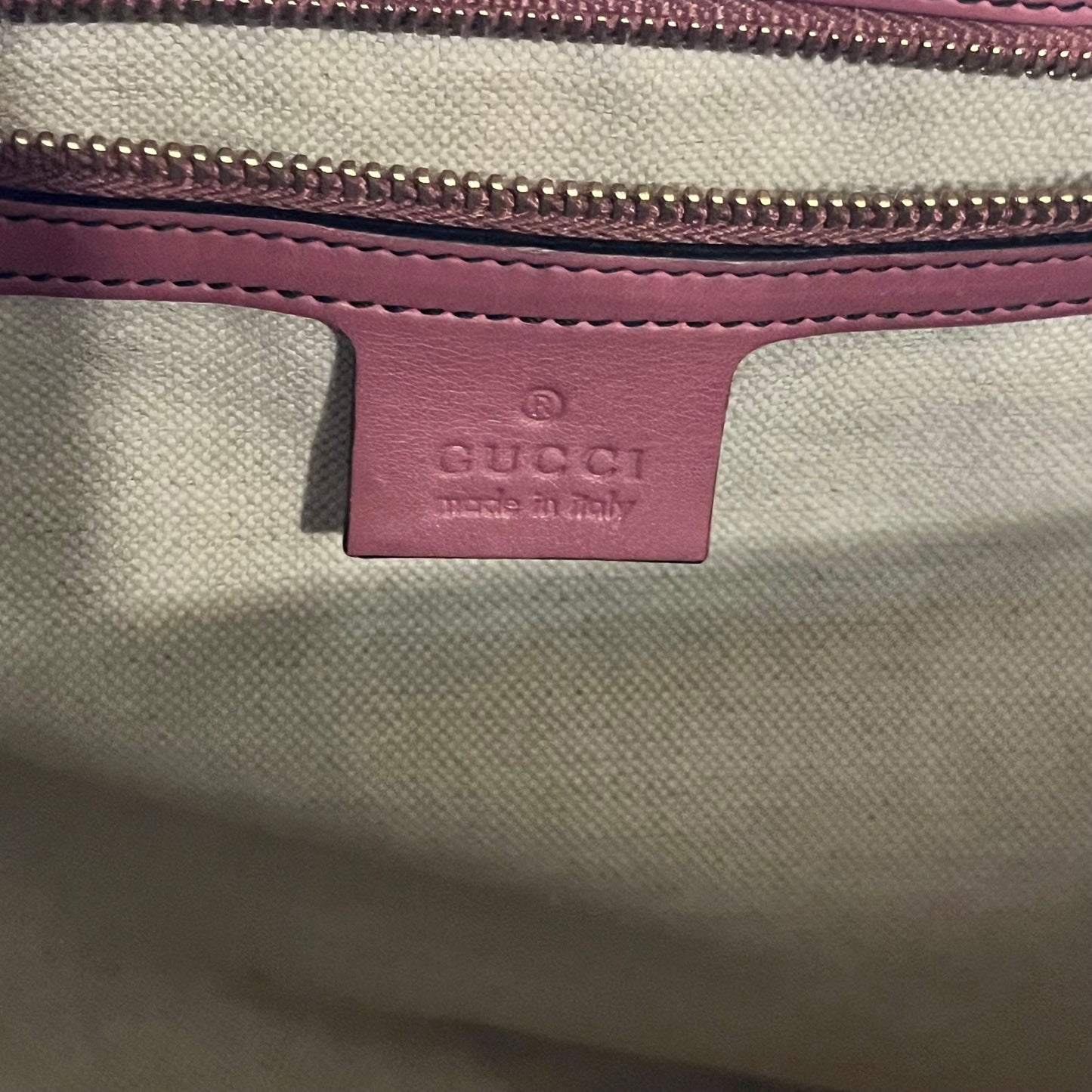 GUCCI Emily Chain Large Guccissima Leather Shoulder Bag