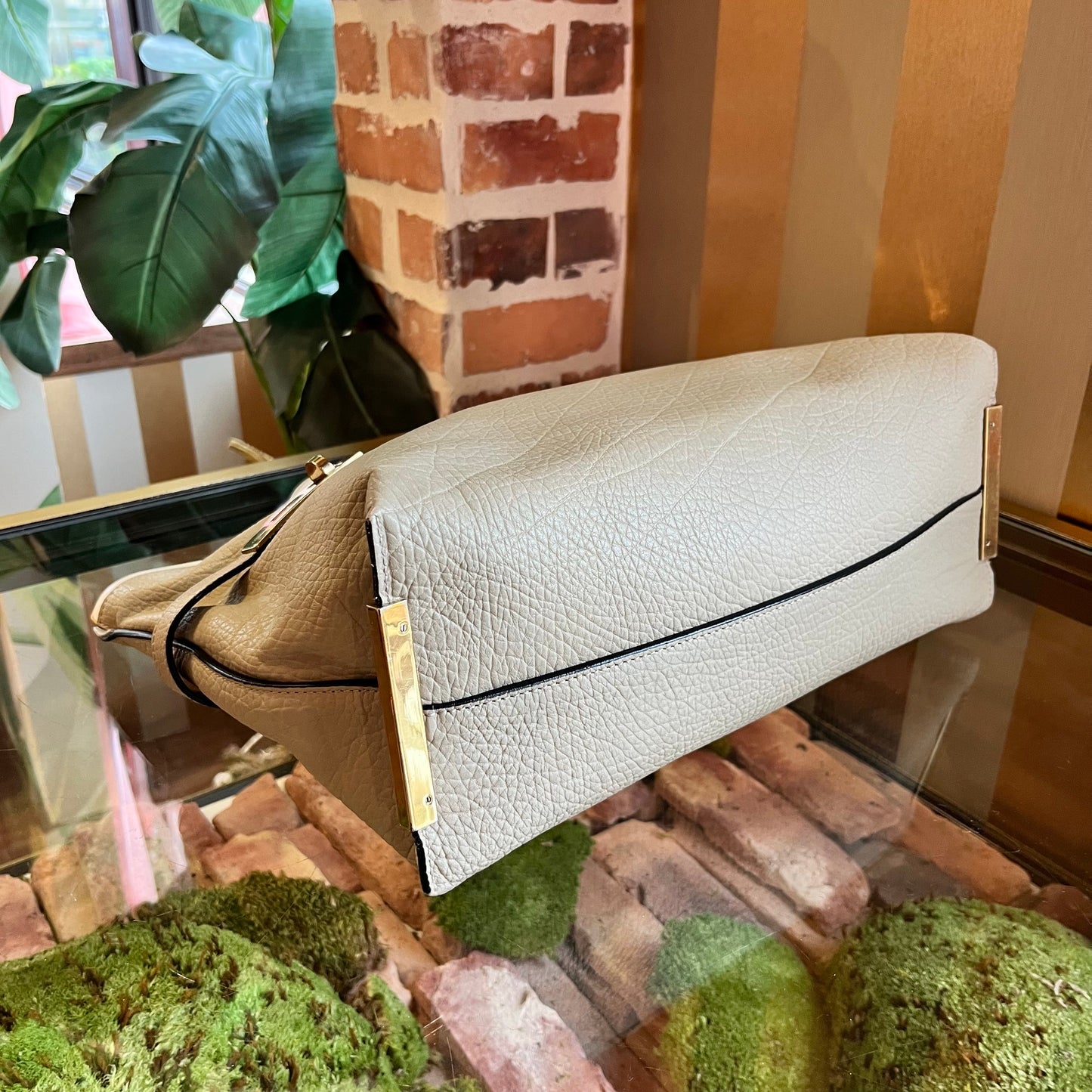 CHLOE Charlotte Leather Tote TS3994