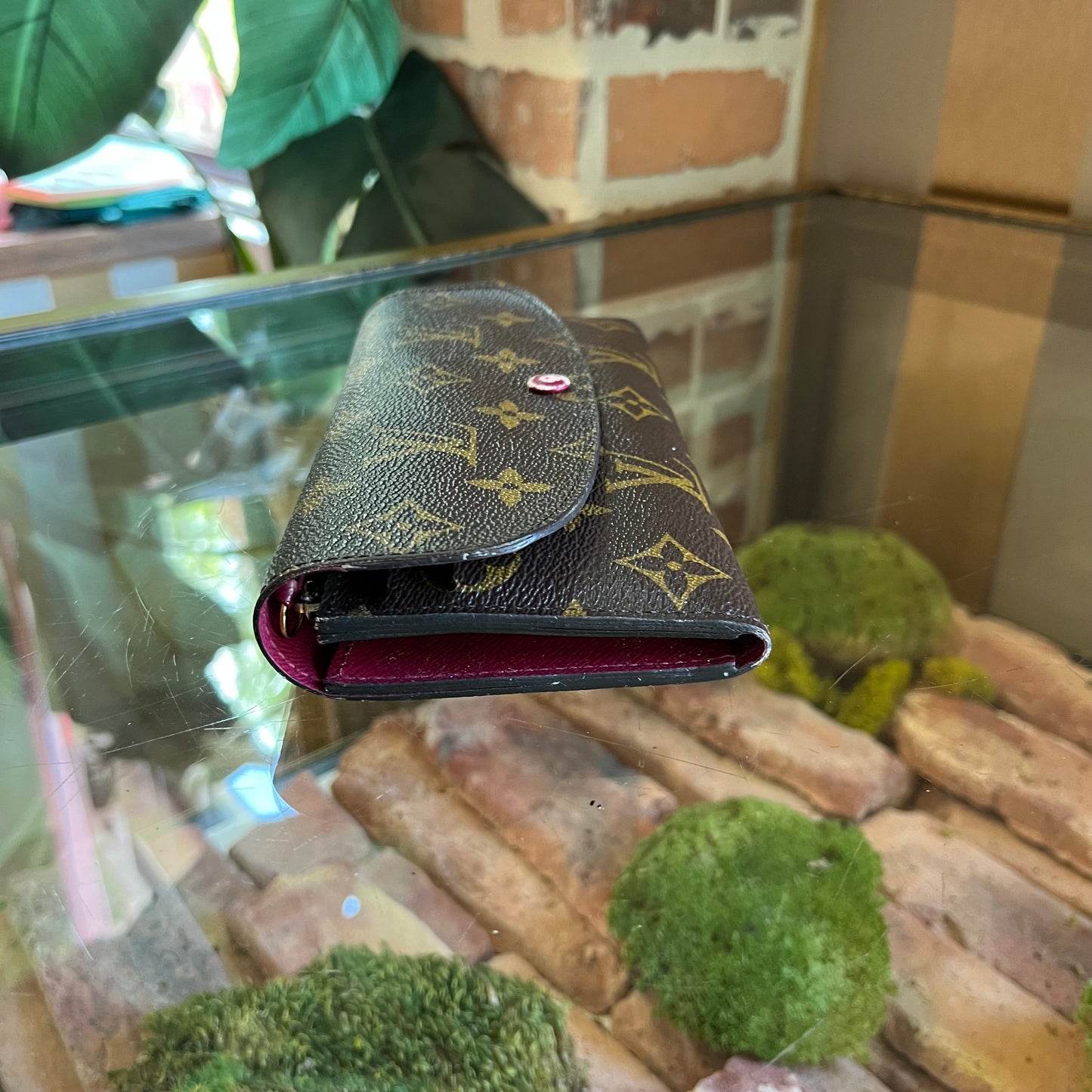 LOUIS VUITTON Emilie Monogram Wallet