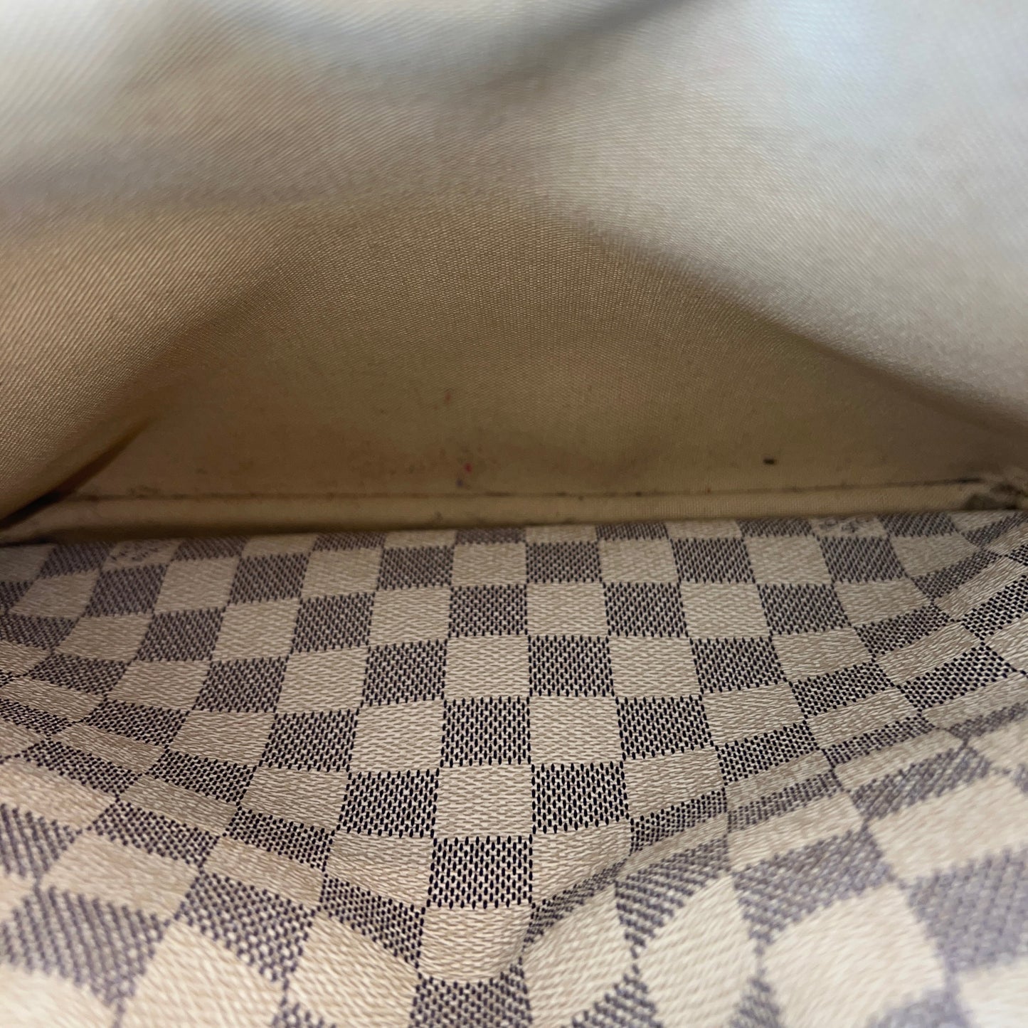 LOUIS VUITTON Damier Azur Naviglio Shoulder Bag