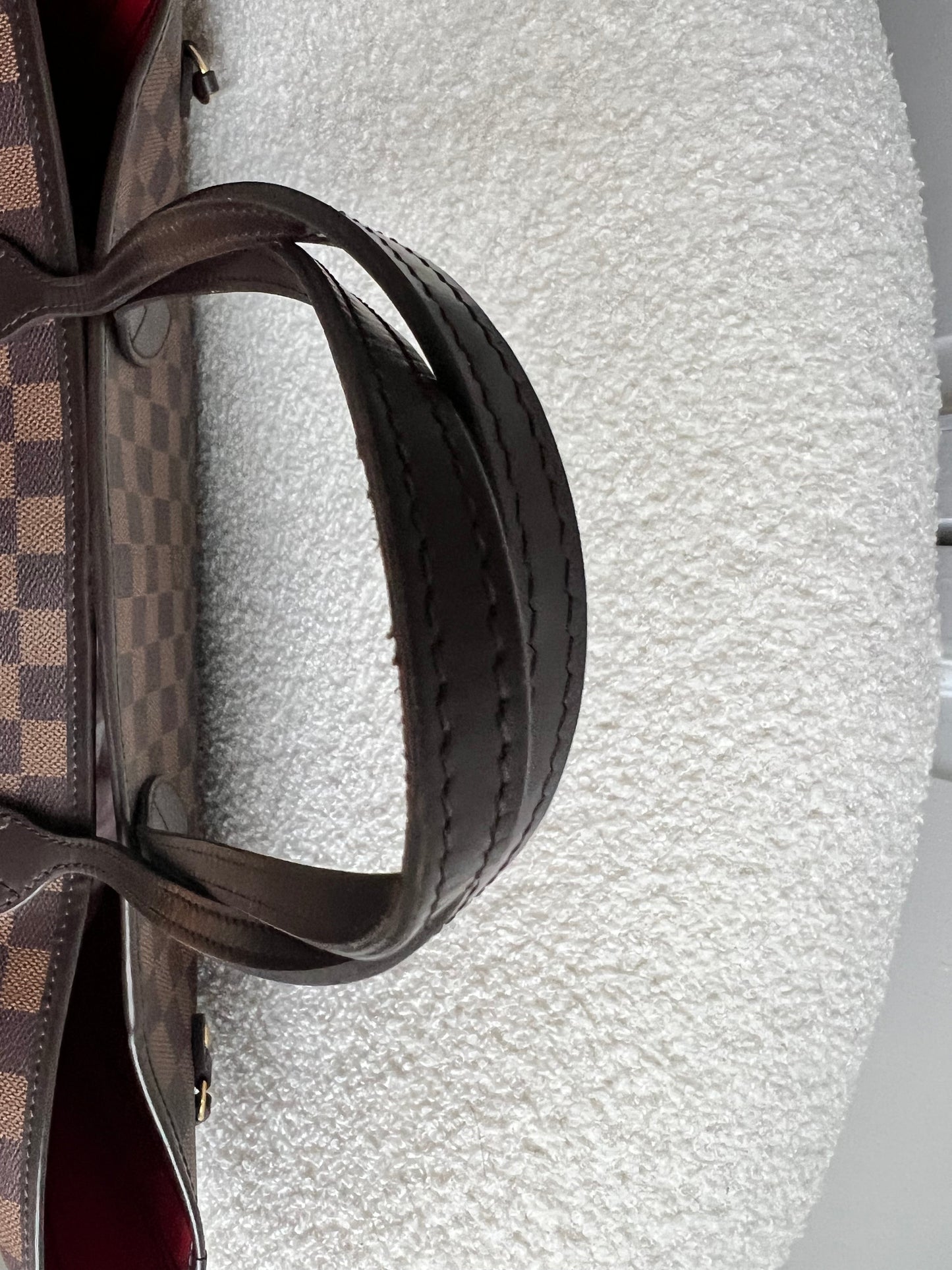 Louis Vuitton Neverfull MM Damier Ebene Cherry Interior (RRP £1,410)