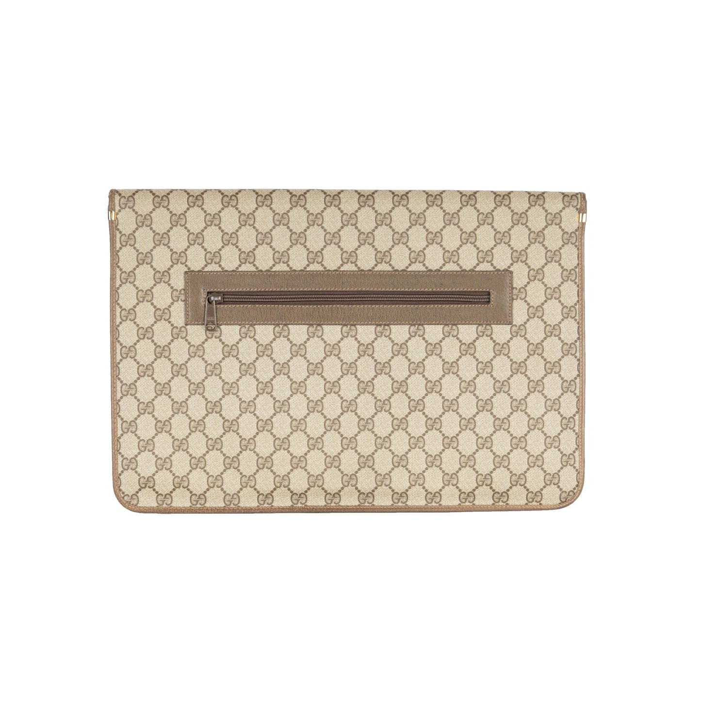 GLM-- Monogram Canvas A4 Document Holder Pochette - '90s