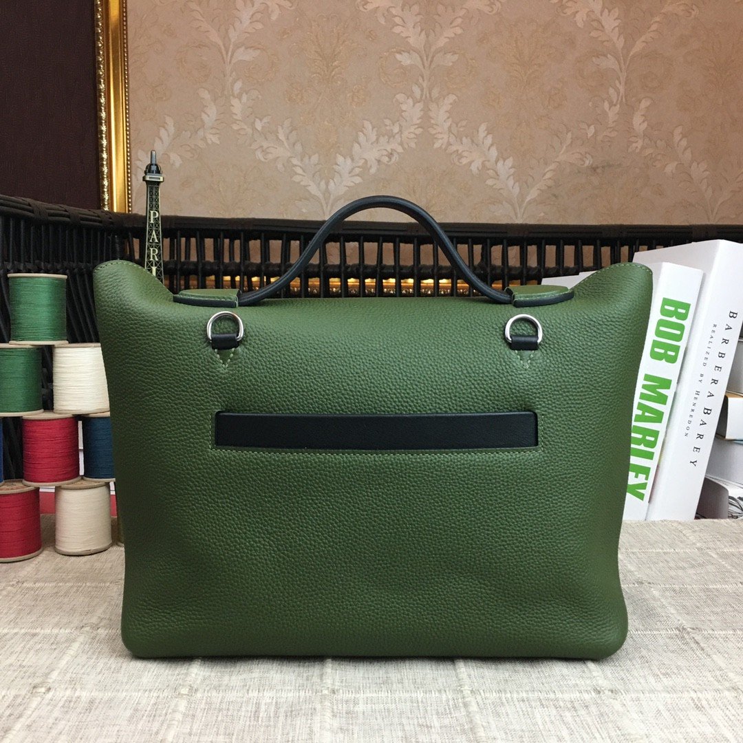 GLAMI 24/24 ClemenGLAMI Swift Green Silver Hardware For Women, Handbags, Shoulder Bags 11.4in/29cm
