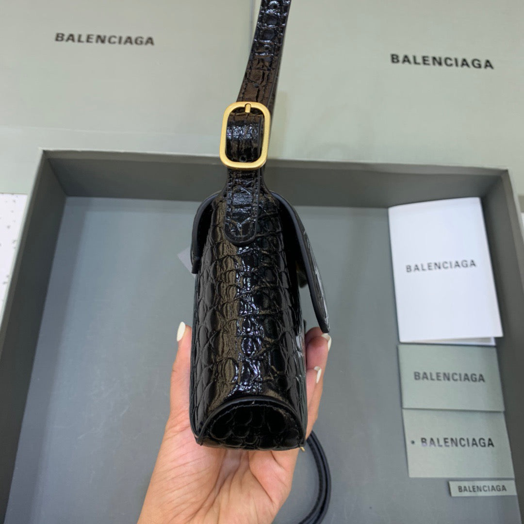 Balen XX Small GlamIap Bag Box Black, For Women,  Bags 10.6in/27cm 6956452108X1000