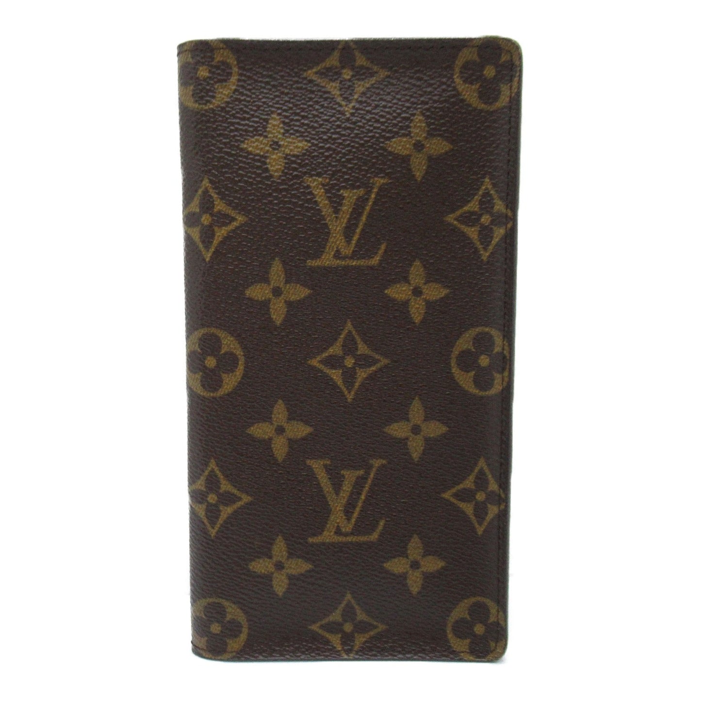 Louis Vuitton Louis Vuitton Portecourt Credy Double Fold Wallet Wallet PVC Coated Canvas Monogram   Brown M60825