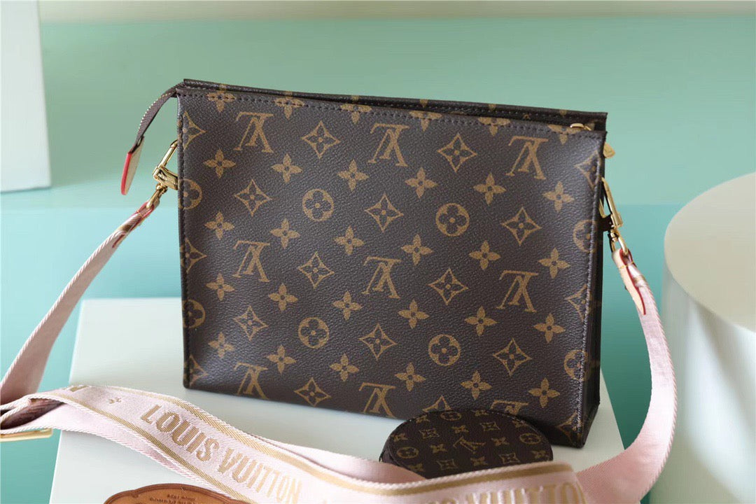 LV Pochette Double Monogram Canvas For Women, WomenÃ¢â‚¬â„¢s Bags, Shoulder And Crossbody Bags 10.2in/26cm LV